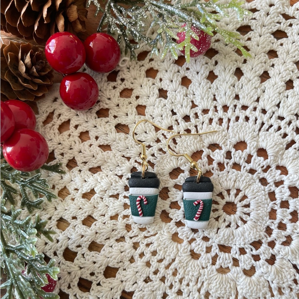 Candy Cane Coffee Cup